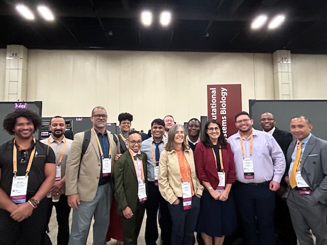 Dr. Benjamin with CompBio Judges