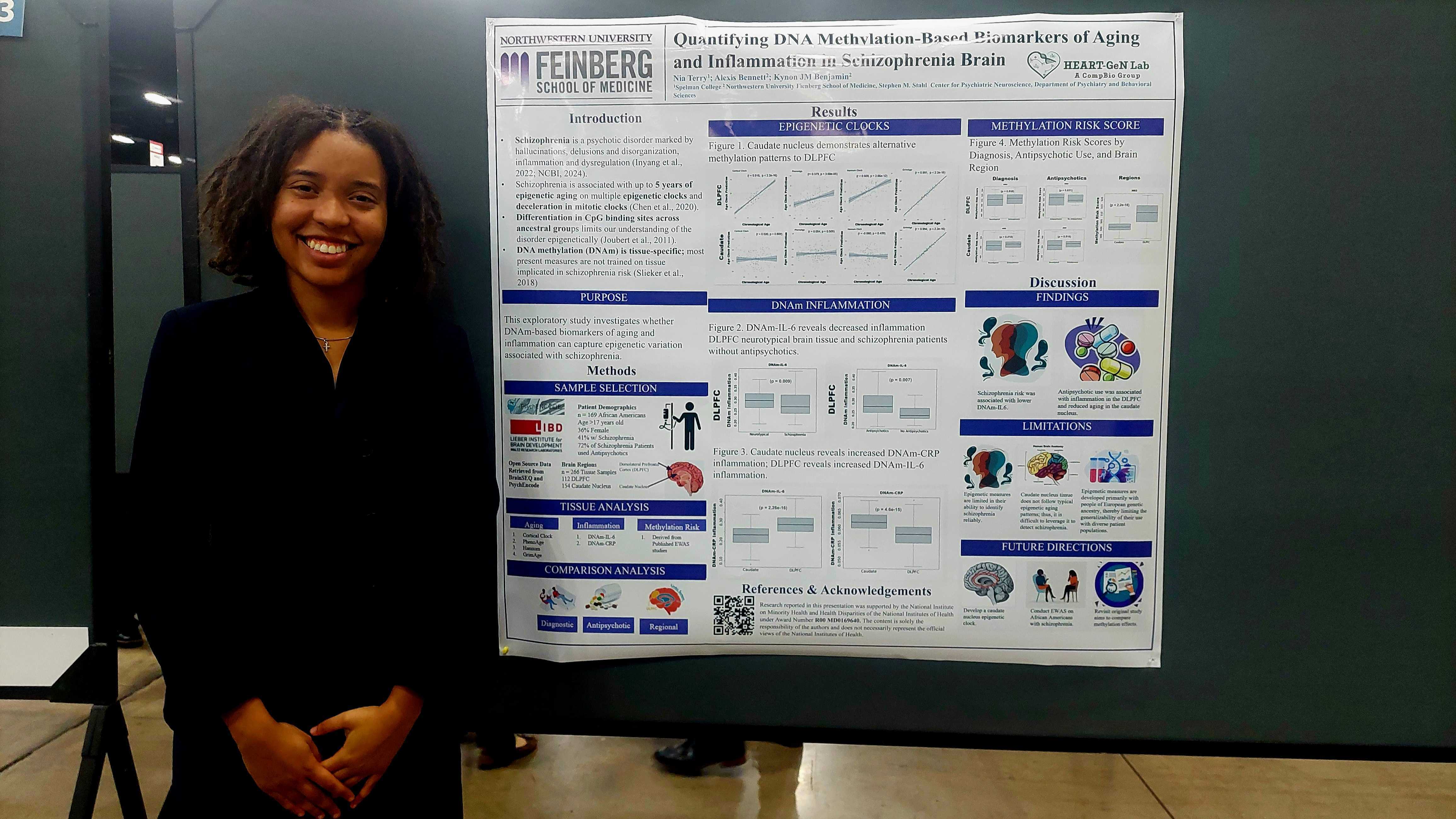 Nia Poster Presentation at ABRCMS 2025