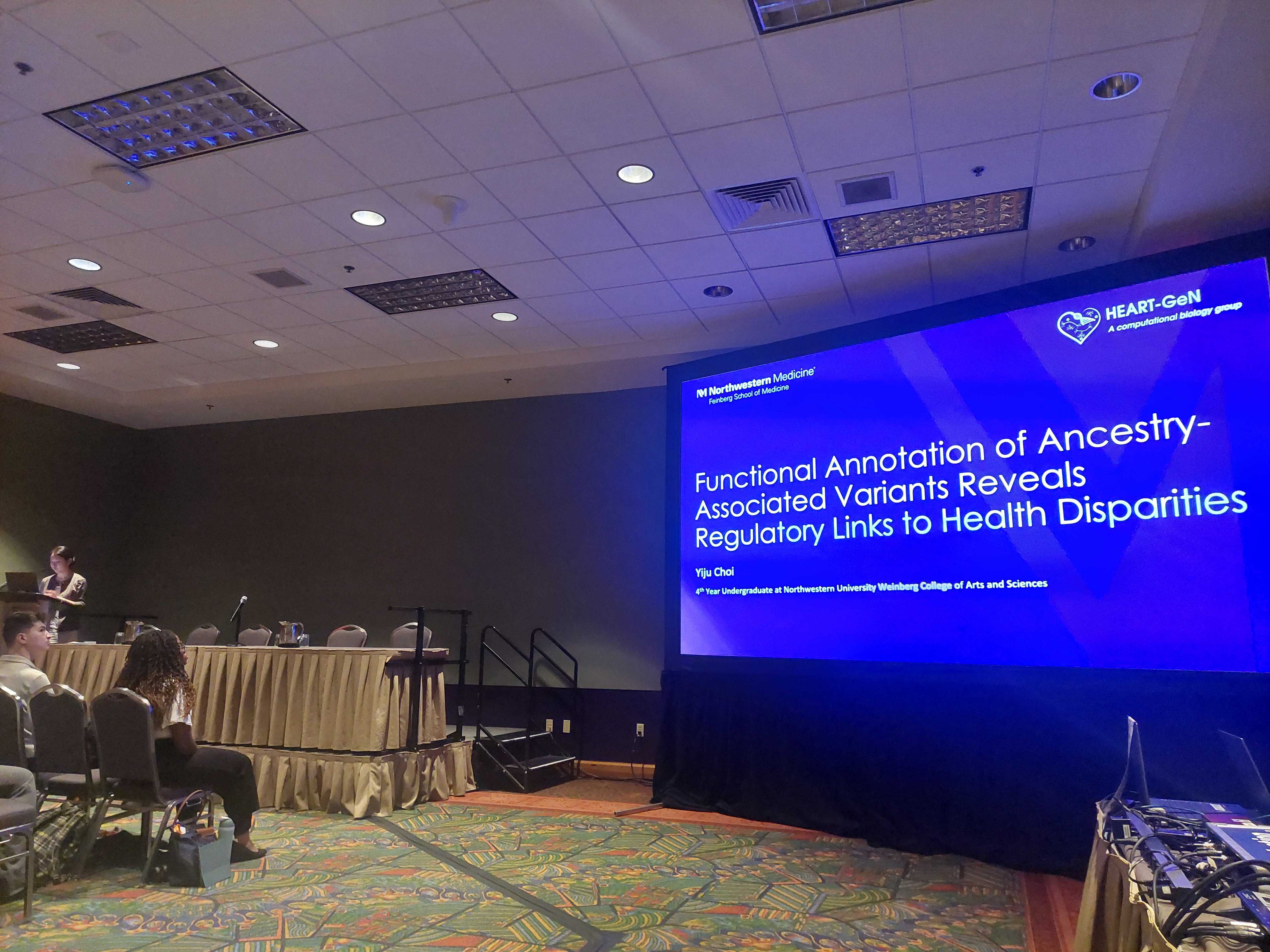 Yiju Oral Presentation at ABRCMS 2025
